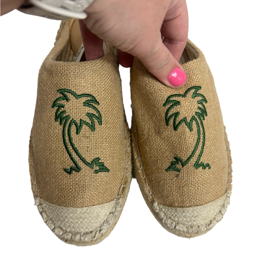 Urban Outfitters Palm Tree Platform Espadrillesโ Cruise Beach NWT Size 8WS